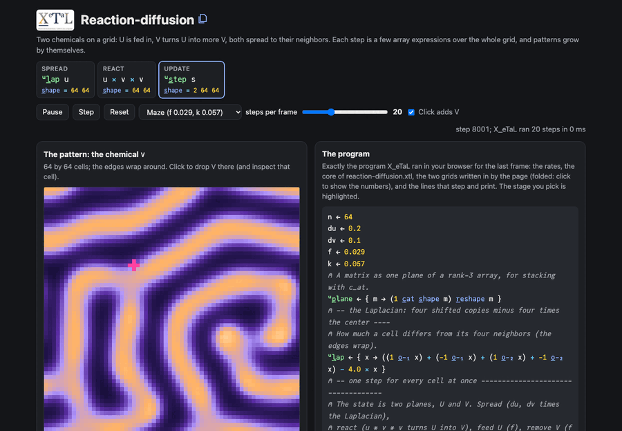 Reaction-diffusion